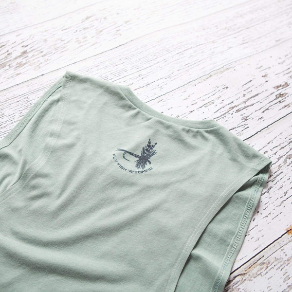 Fly Fish Wyoming Women's Women's Wyoming Trout Muscle Tank