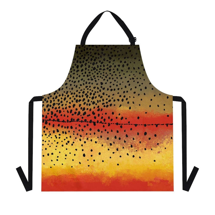 Printify All Over Prints Cutthroat Trout Trout Pattern Aprons